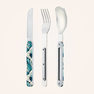 Nomade cutlery - Ukiyo-e