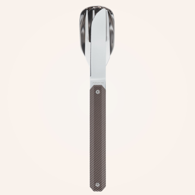 Couverts Nomades - Aluminum gris foncé