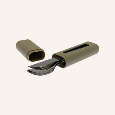 Couverts Nomades - Aluminium rouge