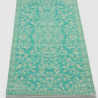 Alfombra india - Turquesa - 60x120 cm