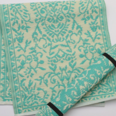 Tapis Indien - Turquoise - 60x120 cm