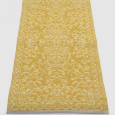 Tapis Indien - Jaune - 60x120 cm