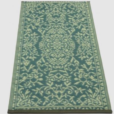 Tapis Indien - Vert - 60x120 cm