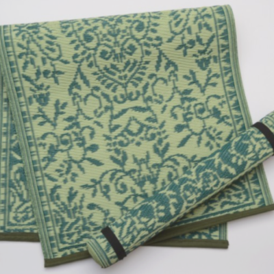 Tapis Indien - Vert - 60x120 cm