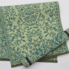 Alfombra india - verde - 60x120 cm