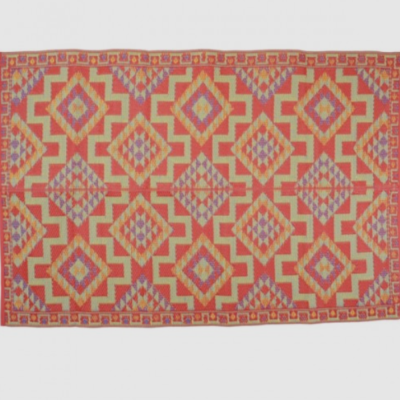 Tapis Indien - Rouge et rose - 120x180 cm (copie)