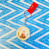 Keyring - Saint Christopher - Rojo