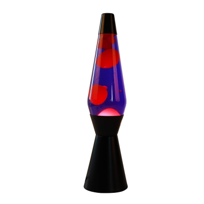 LAVE LAMP - Black - Purple and Rose