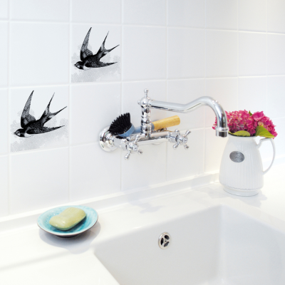 Stickers opaques - Hirondelles
