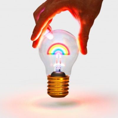 Rainbow bulb