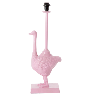 Ostrich Lamp - Pink