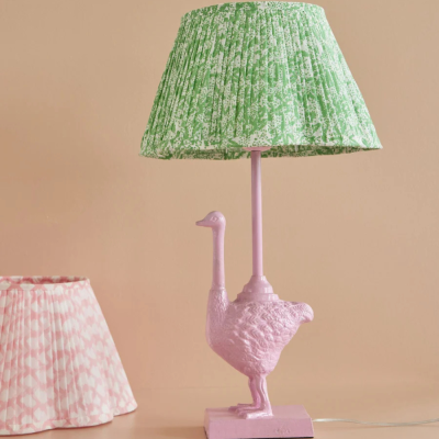 Ostrich Lamp - Pink