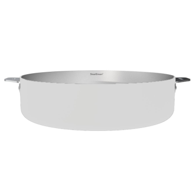 Merveilleuse sauteuse - Inox - Polaire (28 cm)