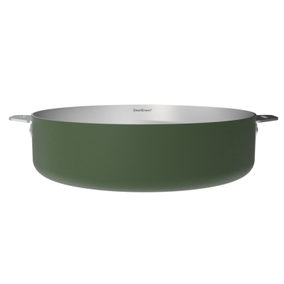 Merveilleuse sauteuse - Inox - Fougère (28 cm)