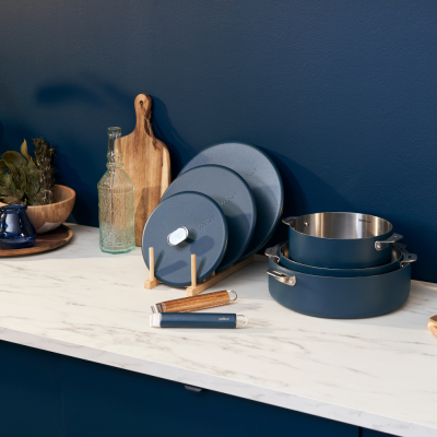 Wonderful lid - stainless steel - Blueberry (20 cm)
