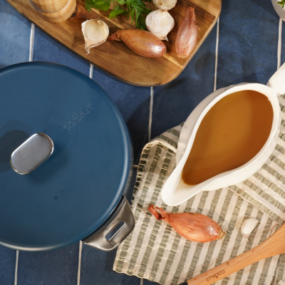 Wonderful lid - stainless steel - Blueberry (24 cm)