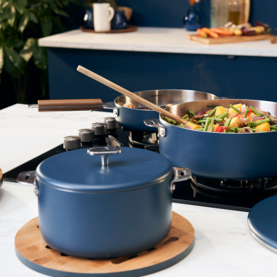 Wonderful lid - stainless steel - Blueberry (28 cm)