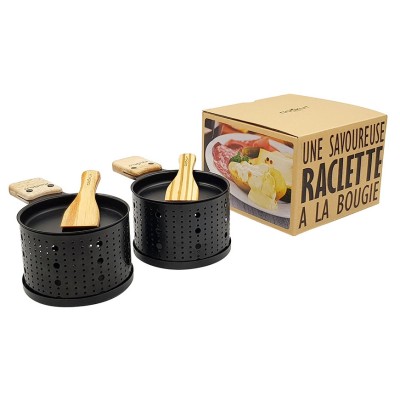 Raclette à la bougie pour 2