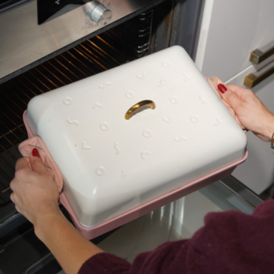Dome de cuisson pour plat à four
