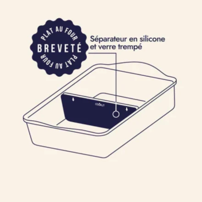 L'incroyable petit plat au four ajustable - Cookut - Myrtille