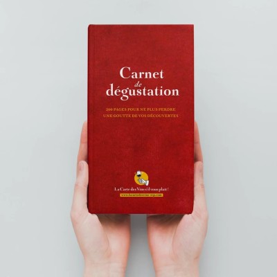 Carnet dégustation 200 pages