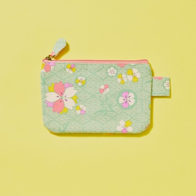 Zipped Pouch - Kobe Green