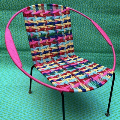 Armchair - Multicolored Pink / Arrow