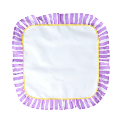 Set de 2 Serviettes en tissu de coton - Violet