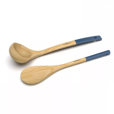 Sellos Spoon + Capa de madera - Myrtille