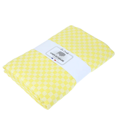 Checked tablecloth - Yellow