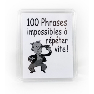 100 Phrases impossible à répéter vite !