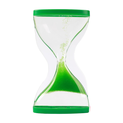 Reloj de arena - Verde