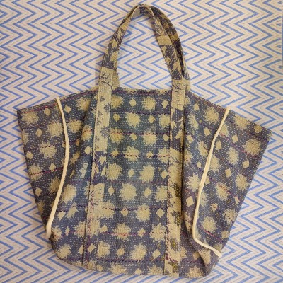 Market Bengale Bag - 45x36cm - Blue/White Stars