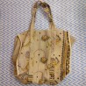 Bolso Market Bengale - 45x36cm - Flores Beige