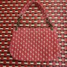 Bolso bandolera bengalí - 45x36cm - Gotas rojas