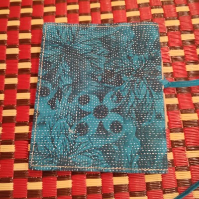 Cuaderno - Kantha - Azul