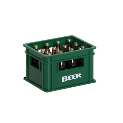 Décapsuleur magnet - Caisse de bières - Vert