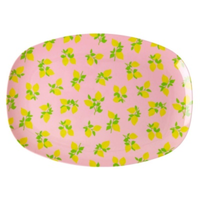 Rectangular plate - Lemon