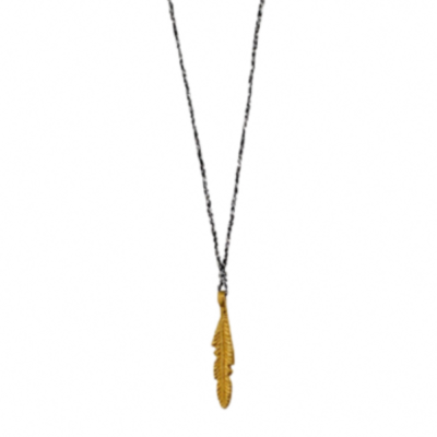 Grigri necklace - Feather
