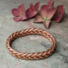 Brazalete budista L - Trenzado - Cobre