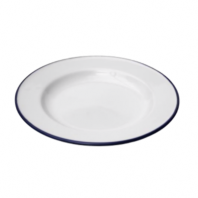 Flat Chinese plate - 24 cm