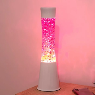 Lámpara de lava - rosa / rojo