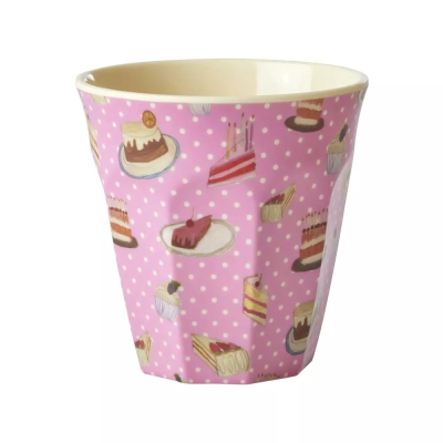 Gobelet Medium - Pink - Sweet Cake Print