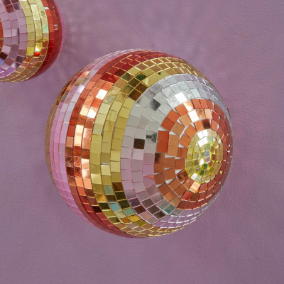 Boule Disco - Multicolore 15cm