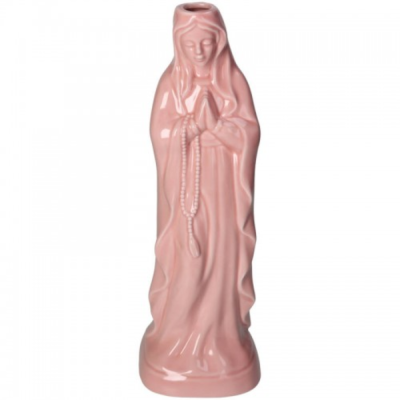 Vase - Virgin Mary - Rose