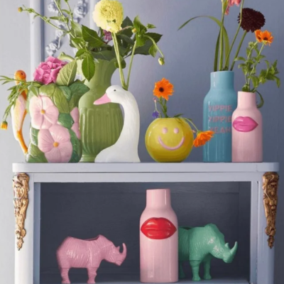 Ceramic Vase - Swan