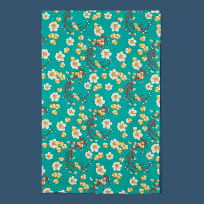 Tea towel - Blossom Blue