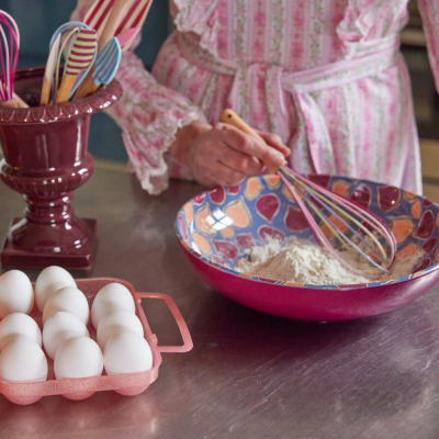 Small kitchen whisk - Pink