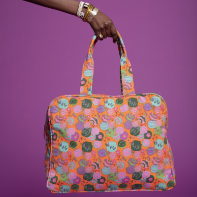 Bolsa - Canvas Weekend - Bloom Orange/ Margate Green