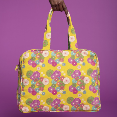 Bag - Canvas Weekend - Mellow Gold/Blossom Purple